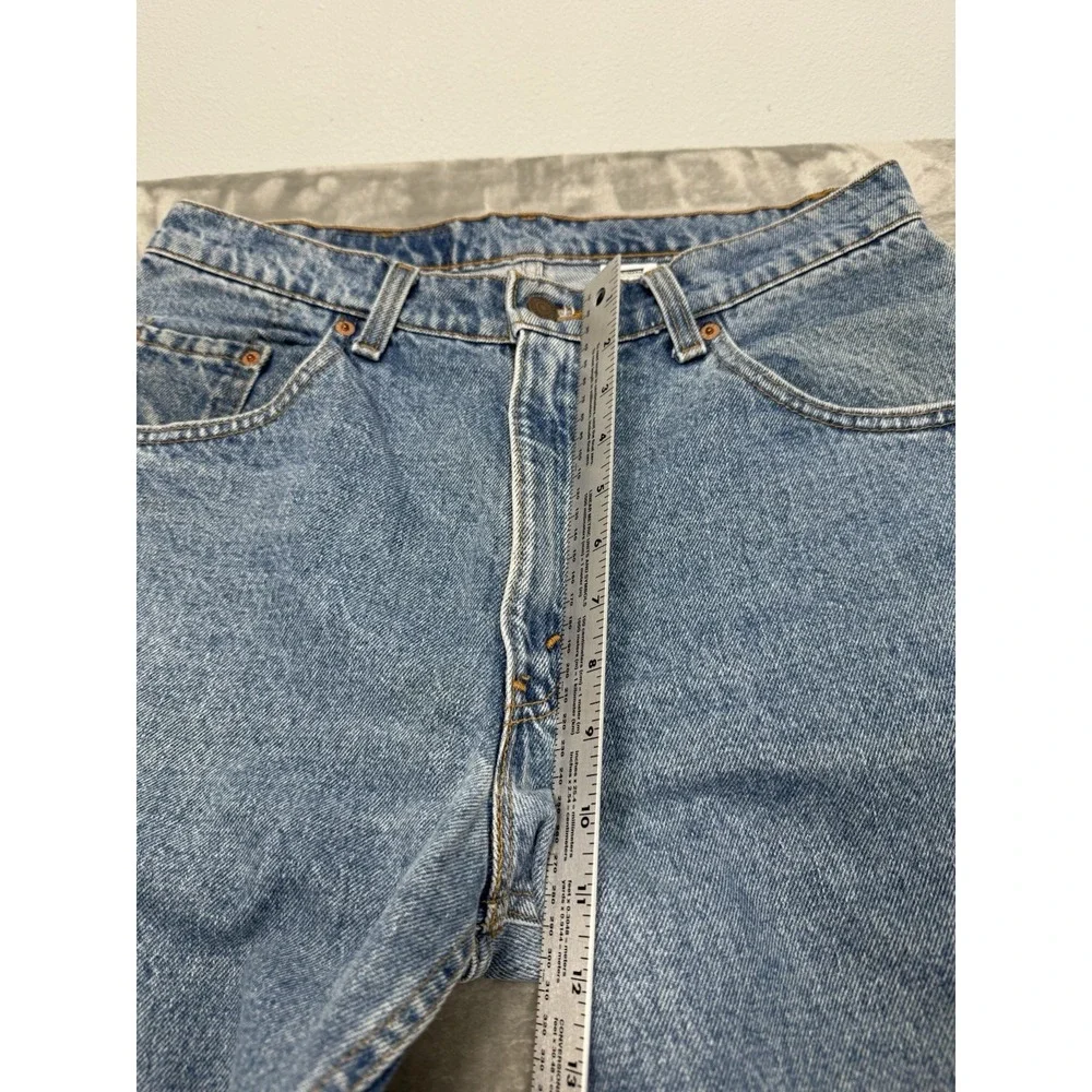Vintage Levis 560 Jeans Mens 33x32 Blue Denim Loose Fit Tapered Leg Baggy 90s